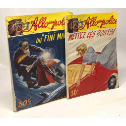 5 livres collection "allo police": du fini main, mettez les bout,...