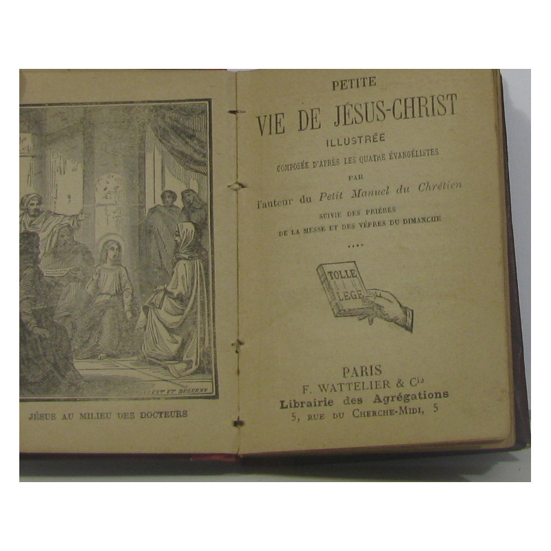 Petite vie de jésus-christ illustrée