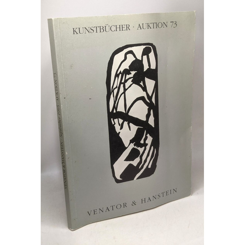 Eine wissenschaftliche kunstbibliothek - 28. September 1995 Auktion 73