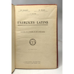 Exercices latins - classes de sixième et de cinquième