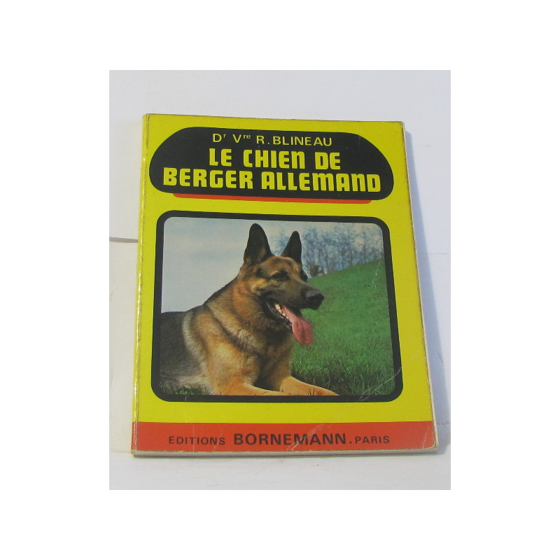 Le chien de berger allemand