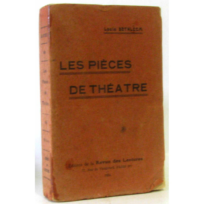 Les pièces de théatre