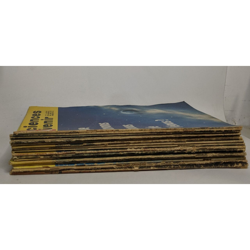 Lot de 16 revues "sciences et avenir": N° 171-176 / N° 179-185 /...