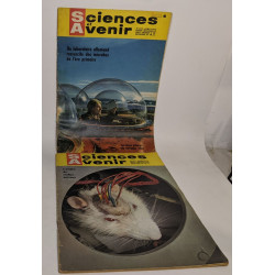 Lot de 16 revues "sciences et avenir": N° 171-176 / N° 179-185 /...