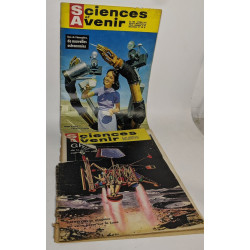 Lot de 16 revues "sciences et avenir": N° 171-176 / N° 179-185 /...