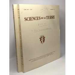 Sciences de la Terre - N°1-2 + N°3 - TOME XVII - annales de...