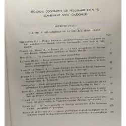 Sciences de la Terre - N°1-2 + N°3 - TOME XVII - annales de...