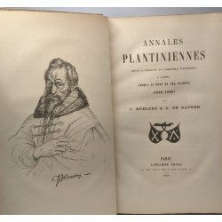 Annales plantiniennes depuis la fondation de l'imprimerie...