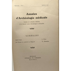 Annales d'Archéologie médicale - bulletin de la section médicale...