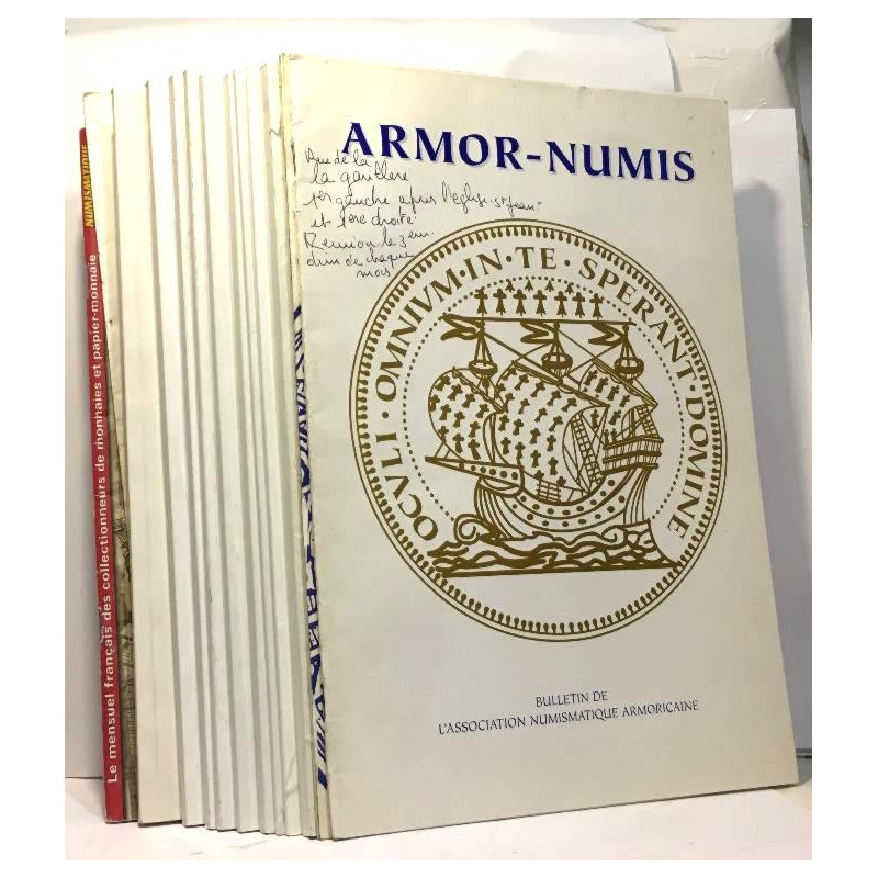 Armor Numis 11 numéros entre 1994 et 2007 (+ 3 documents en sus):...