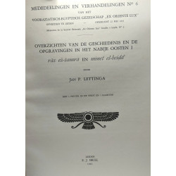 Overzichten van de geschiedenis en de opgravingen in het nabije...