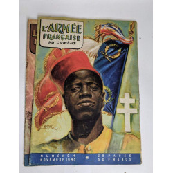Lot de 5 numéros de "L'armée française au combat": N° 2-3-4-5 et...