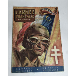 Lot de 5 numéros de "L'armée française au combat": N° 2-3-4-5 et...