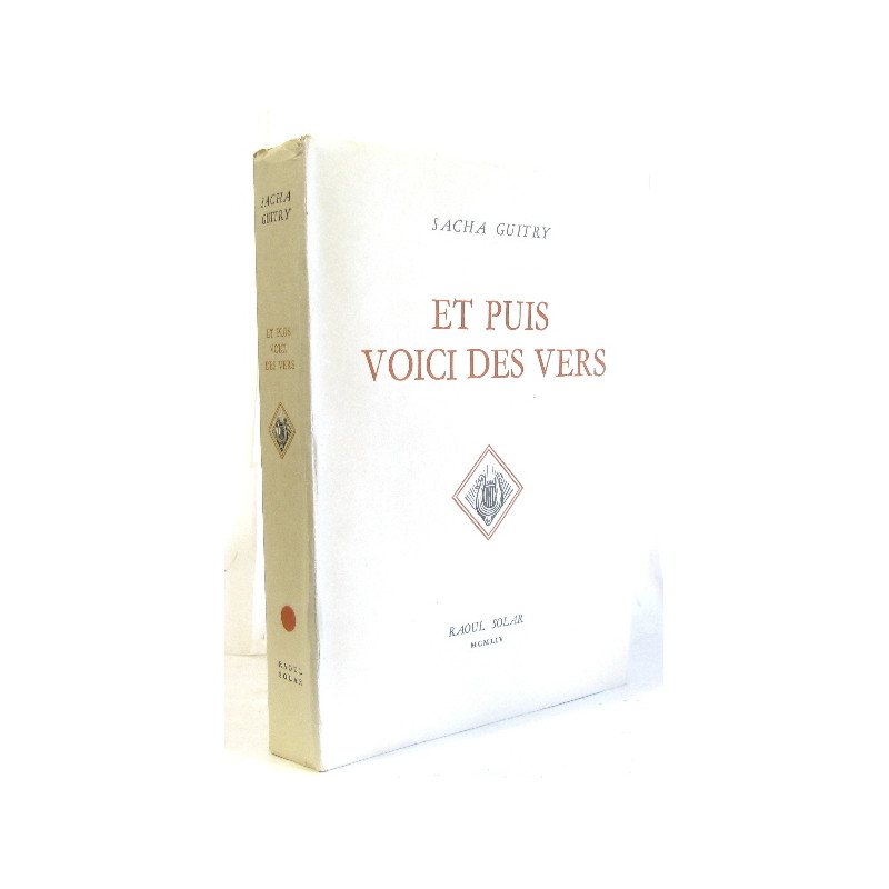 Et puis voici des vers