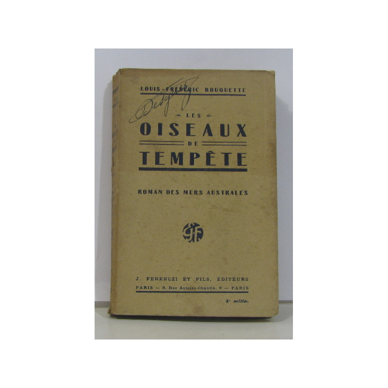 Les oiseaux de tempête