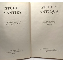 Studia antiqua / Studie z antiky