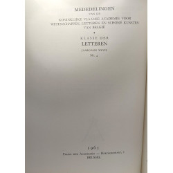 De verhouding van het egyptisch tot de semietische talen / Klasse...