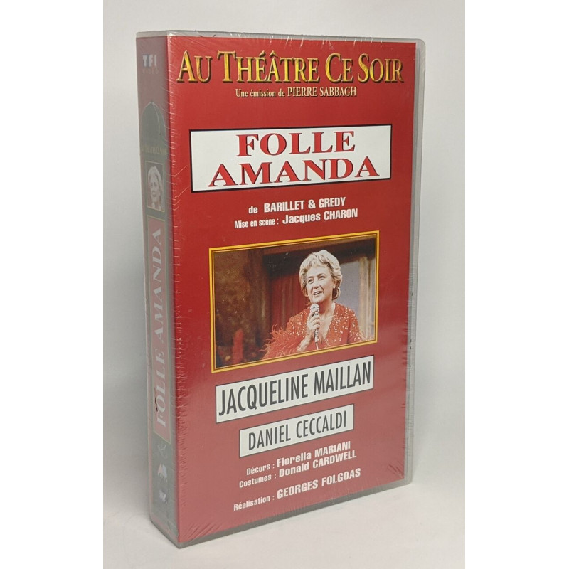 Folle Amanda - Jacqueline Maillan Daniel Ceccaldi - Au théâtre ce...