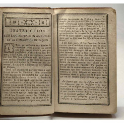 Instruction sur la confession annuelle et la communion de pâques,...