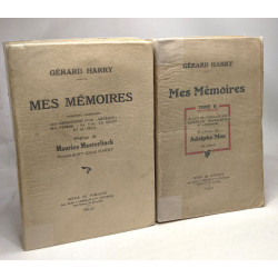 Mes mémoires - tome un a quatre - 1927/1928 - 1928/1929 - 1929 -...
