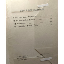 L'immaculée conception