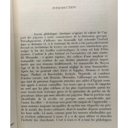 Recherches de Papyrologie littéraire I. Concordances -...