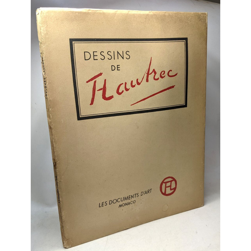 Dessins de Lautrec Documents d'art monaco - n°612