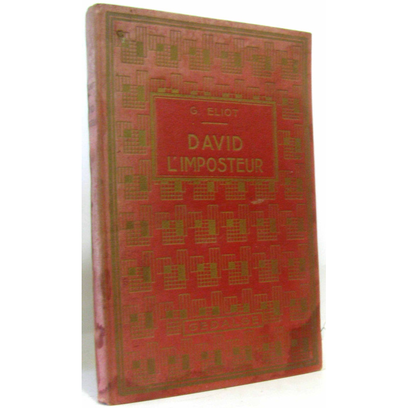 David l'imposteur bois originaux de G. Chenin-Moselly