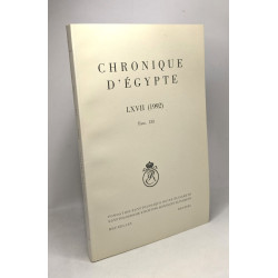 Chronique d'Egypte 3 volumes: LXV (1990) fasc. 130 + LXVI (1991)...