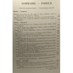 Chronique d'Egypte 3 volumes: LXV (1990) fasc. 130 + LXVI (1991)...