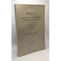 Mémoires du muséum national d'histoire naturelle - nouvelle série...