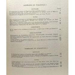 Scriptorium - revue internationale des études relatives aux...