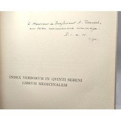 Index verborum in quinti sereni librum medicinalem /...