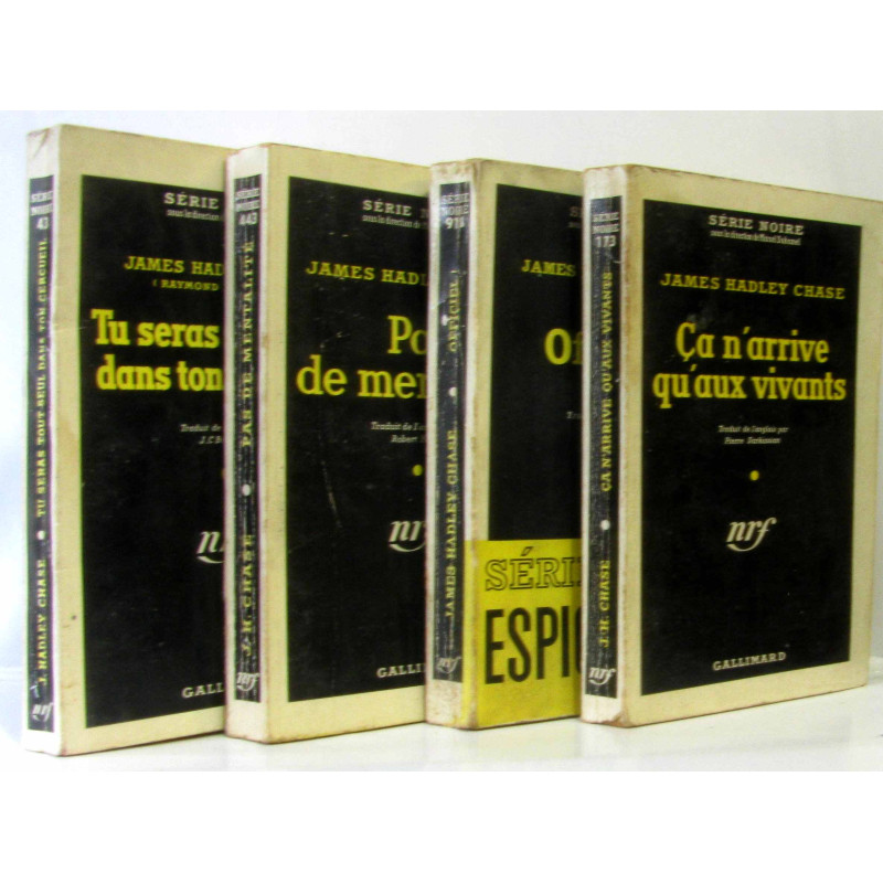 4 romans: Tu seras tout seul dans ton cercueil Pas de mentalité,...