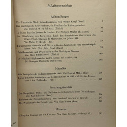 Études suisses d'Histoire générale / Schweizer Beiträge zur...
