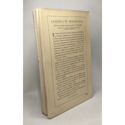 Classica et mediaevalia revue danoise de philologie et d'histoire...
