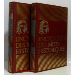Encyclopédie des mots historiques (tome premier et second