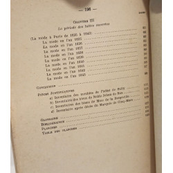 Contribution à l'étude de la mode à Paris - les transformations du...