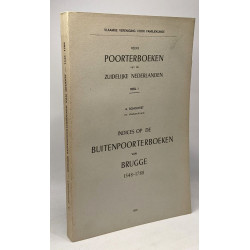 Reeks poorterboeken van de Zuidelijke Nederlanden Deel I ---...