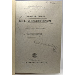 Bellum iugurthinum - erläutert und mit einer einleitung versehen...