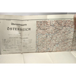 Übersichtskarte von österreich --- 1:750.000 --- Kartographisches...
