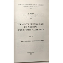 Les coelomates hyponeuriens - Éléments de zoologie et notions...