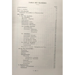 Les coelomates hyponeuriens - Éléments de zoologie et notions...