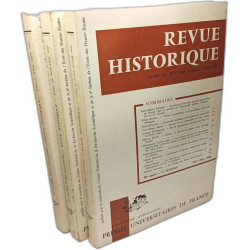 Revue Historique - n°483 (fasc. 1: Juill.-Sept. 1967) -484 (fasc....