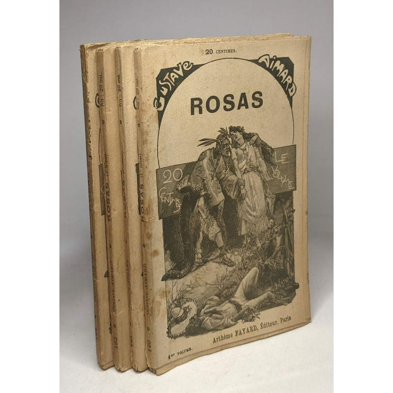 Rosas VOLUMES 1-2-3-5 (volume 4 manquant)