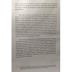 Recensement des archives allemandes concernant le système...