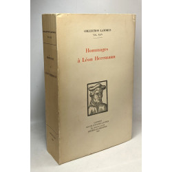Hommages à Léon Herrmann - collection Latomus VOL. XLIV