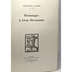 Hommages à Léon Herrmann - collection Latomus VOL. XLIV