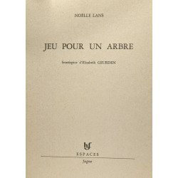 Jeu pour un arbre - frontispice d'Elisabeth Geurden