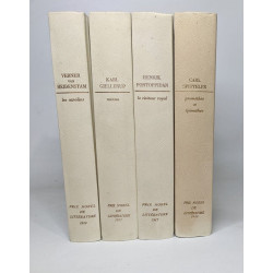 Lot prix nobel de littérature années 1910 aux éditions Rombaldi -...